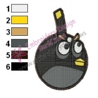 Angry Birds Embroidery Design 011